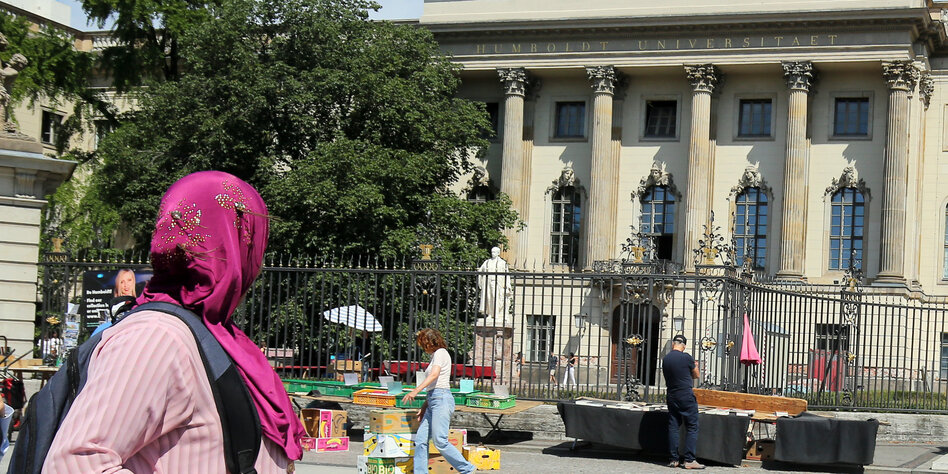 Konflikt an Berliner Humboldt Universität: Uni setzt 600 Studis vor die Tür